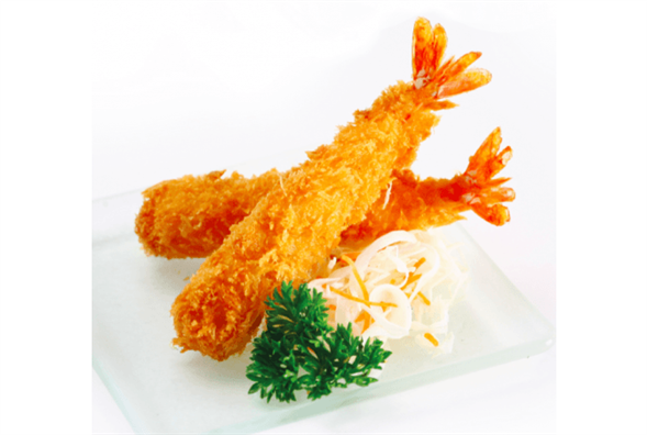 Tempu Ebi med chili mayo 4 stk